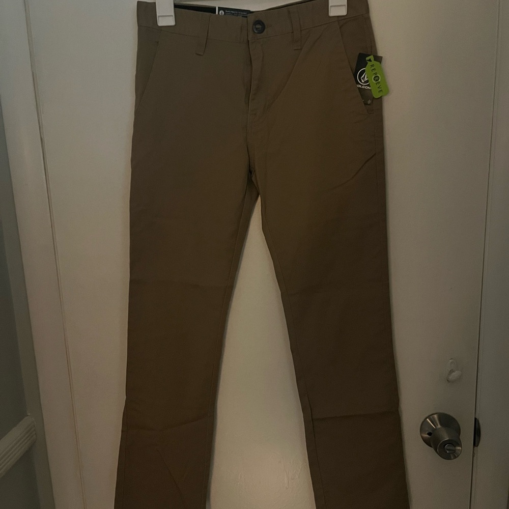 Volcom Kids Tan Casual Pants